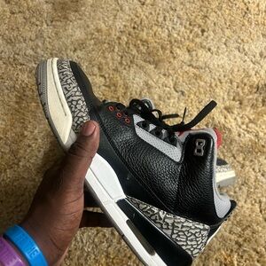 Air Jordan 3 “Black Cement” 2018 PLEASE READ